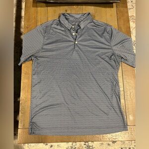 Walter Hagen Blue Polo Shirt with Classic Collar